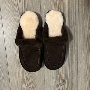 Men Slippers Light Brown
